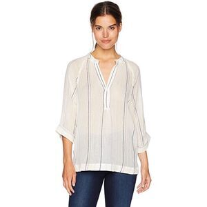 Michael Stars | Long Sleeve Cotton Gauze S…